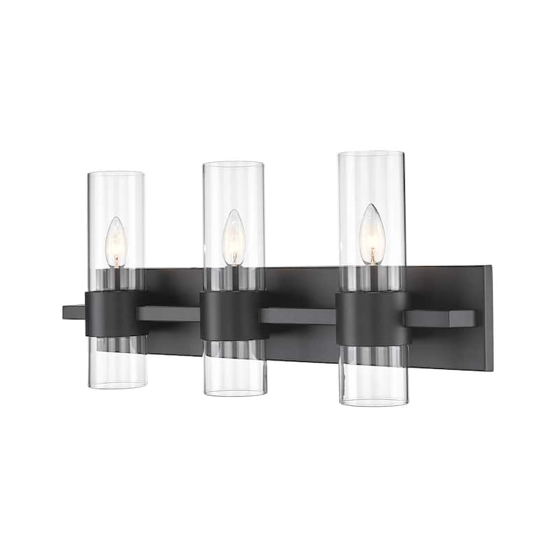 Lawson 3 Light 25 inch Matte Black Vanity Light