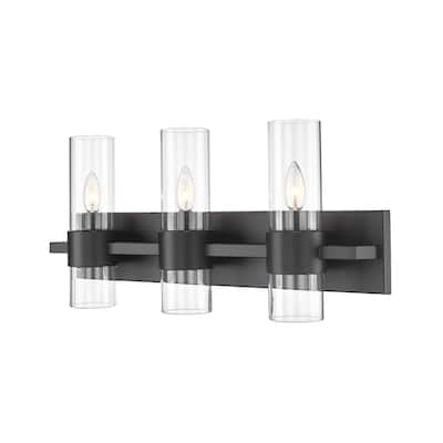 Lawson 3 Light 25 inch Matte Black Vanity Light