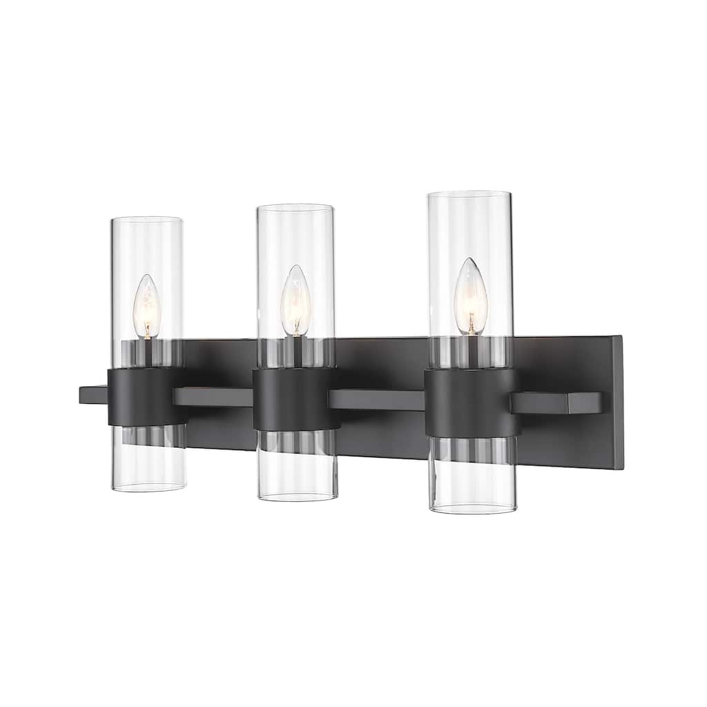 Lawson 3 Light 25 inch Matte Black Vanity Light
