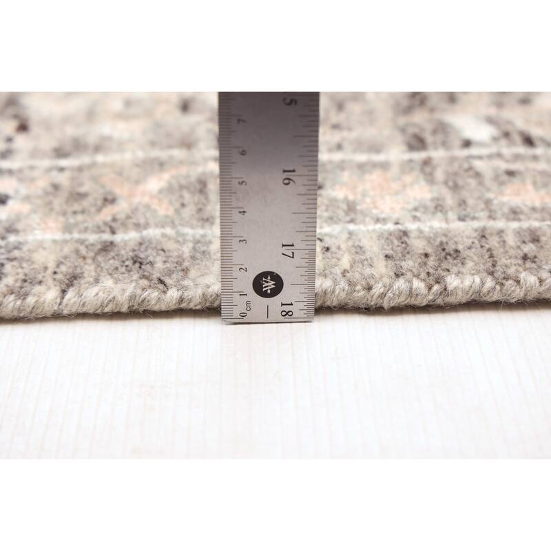 ECARPETGALLERY Hand-knotted Heritage Dark Grey Rug - 7'11 x 10'0