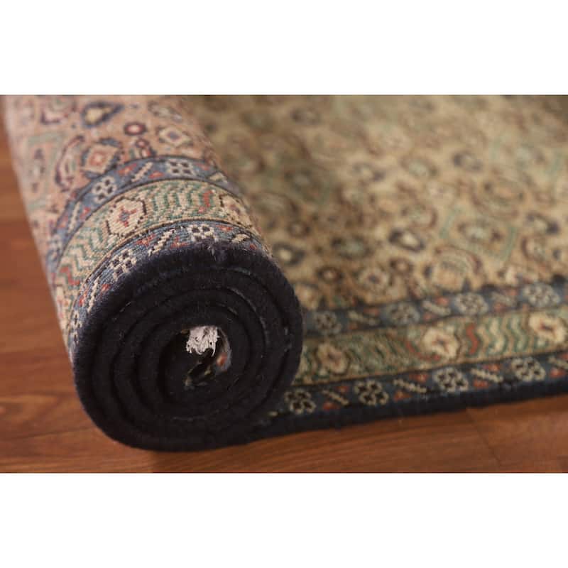 All-Over Mood Persian Vintage Runner Rug Hand-knotted Wool Carpet - 2'5"x 12'7"