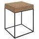 preview thumbnail 3 of 3, Uttermost 22884 18" Wide Square Iron, MDF, and Rope End Table