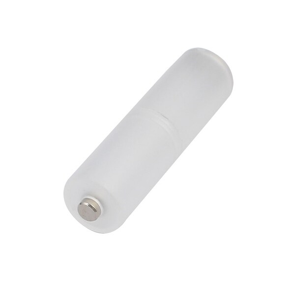 ABS Shell AAA to AA Battery Adapter Holder Converter Clear Color
