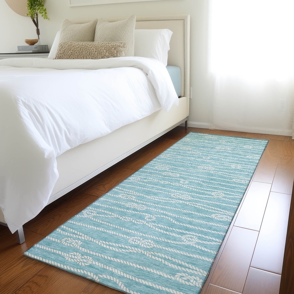 Premium Washable Super Soft Nautical Rope Mayfield Rug