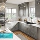 preview thumbnail 14 of 42, KRAUS Forteza Granite 33 inch 60/40 Undermount Drop-in Kitchen Sink
