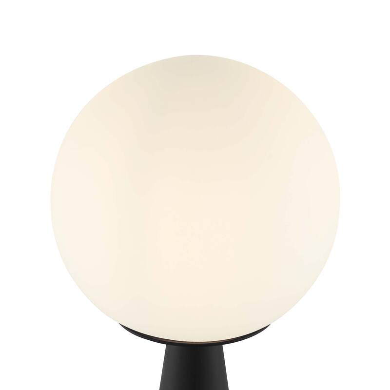 Apex Glass Globe Glass Table Lamp