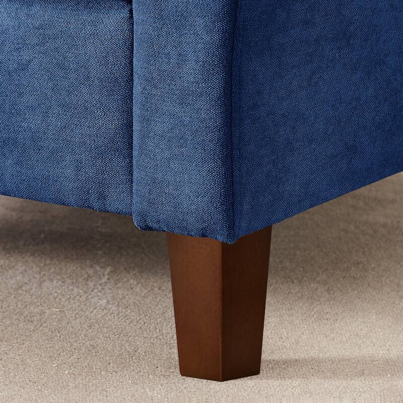 Modern Accent Chair Comfy Upholstered Armchair for Living Room