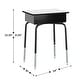 preview thumbnail 35 of 52, Student Desk with Open Front Metal Book Box & Flex Comfort Chair - 24"W x 18"D x 22.25" - 31.25"H