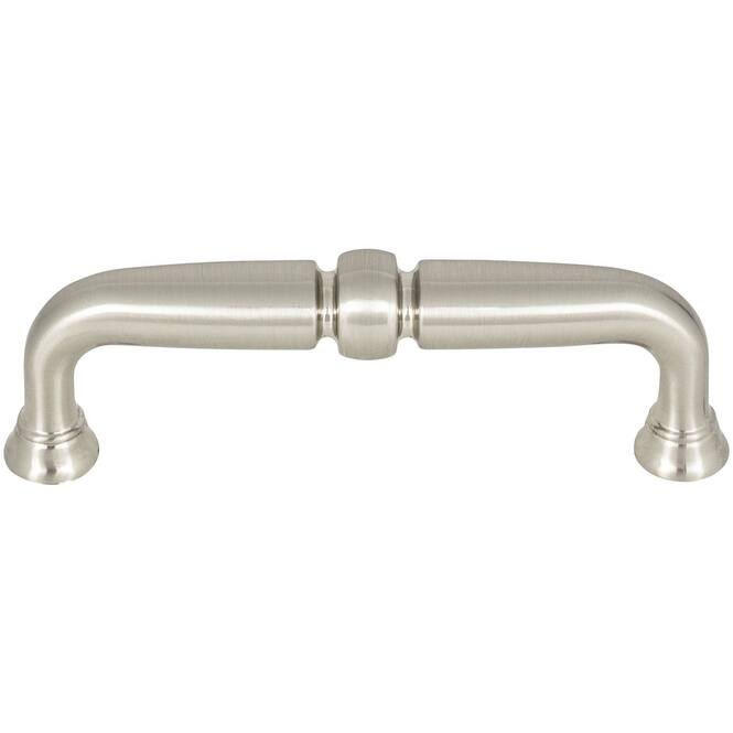 Top Knobs Henderson 3-3/4 Inch Center to Center Handle Cabinet Pull - Brushed Satin Nickel