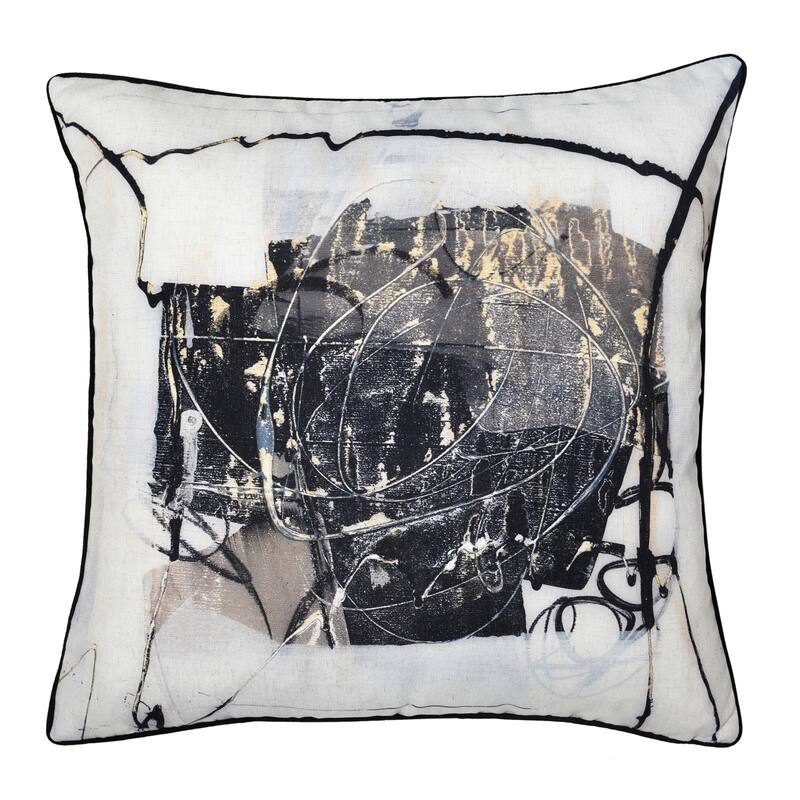 StyleCraft Austin Allen James - Toy Soldier - Linen Art Printed Pillow - 26 x 26