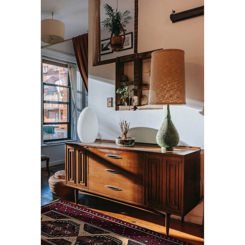 ECARPETGALLERY Hand-knotted Baluch Ivory, Red Wool Rug - 3'1 x 6'5