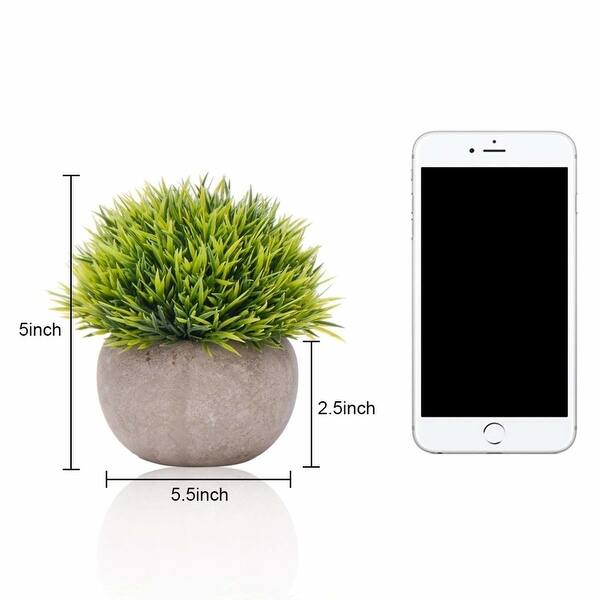 Shop Zitfri Artifical Potted Plants Fake Plants Small Faux