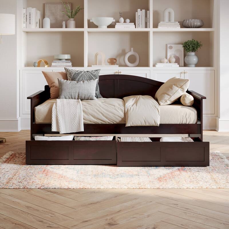 AFI Acadia Twin Size Daybed with Storage Drawers