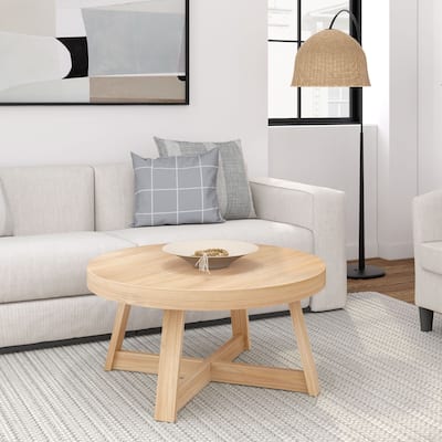 Plank and Beam Classic Round Coffee Table - 36"