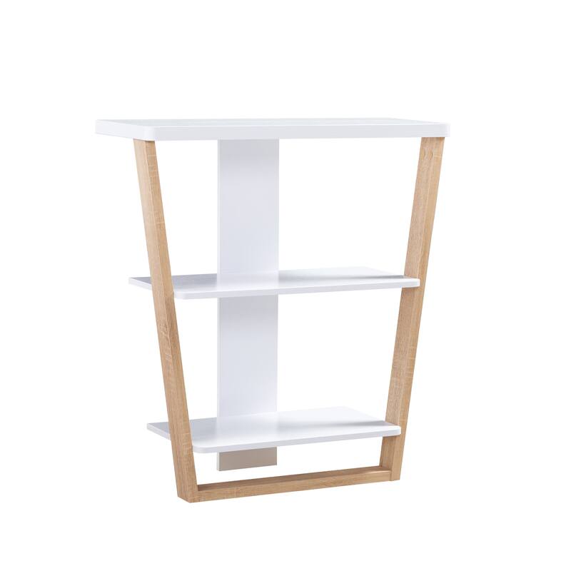 Console White & Weathered White，Design table, high quality durable, unique