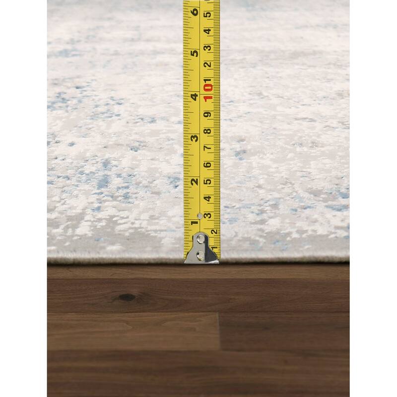 Pasargad Home Turkish Stella Design Beige/L.Grey Area Rug