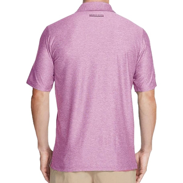 skechers t shirt mens pink