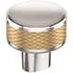 Option Polished Nickel / Champagne Bronze
