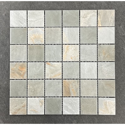 2 x 2 Grid Matte Porcelain Mosaic Wall & Floor Tile - 1 Case (15 Sheets)