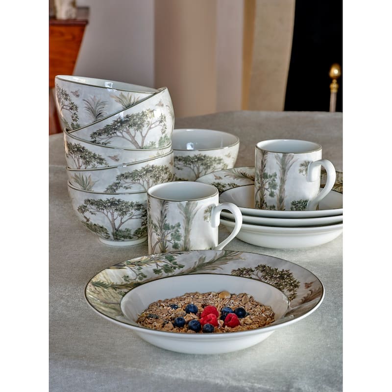 Kit Kemp for Spode Tall Trees Covered Sugar - 10 Ounce
