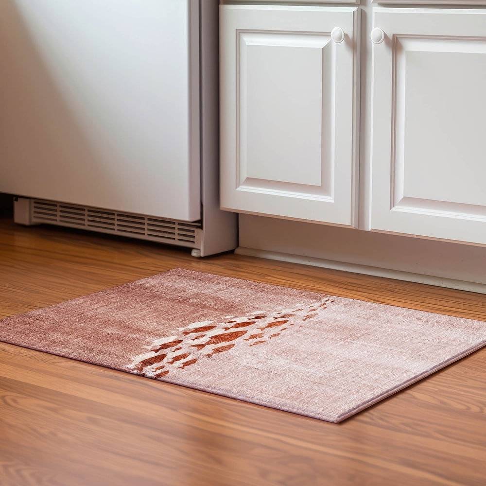 Premium Washable Super Modern Fish Soft Mayfield Rug