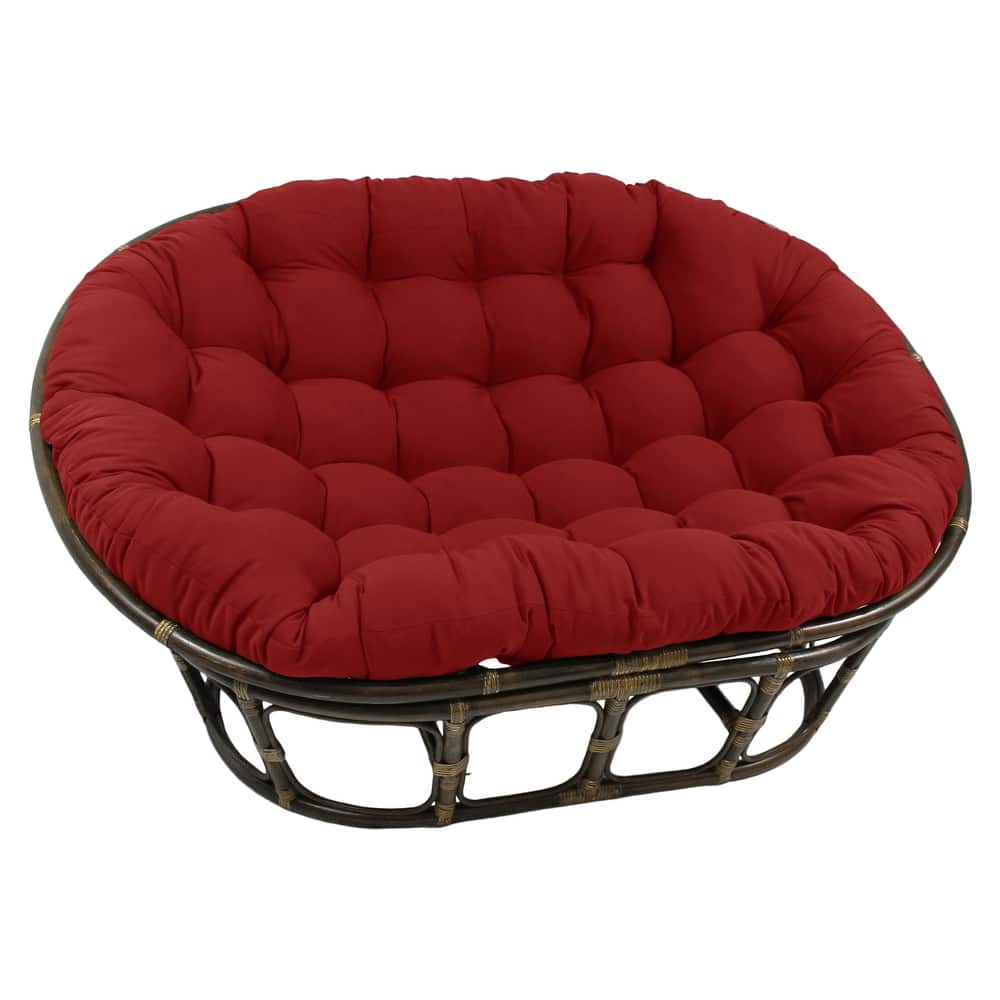 78-inch by 58-inch Twill Double Papasan Cushion (Cushion Only)