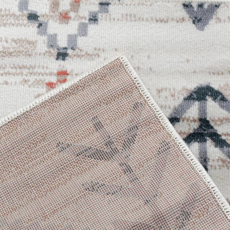 Modern Geometric Southwestern Indoor Area Rug by Superior