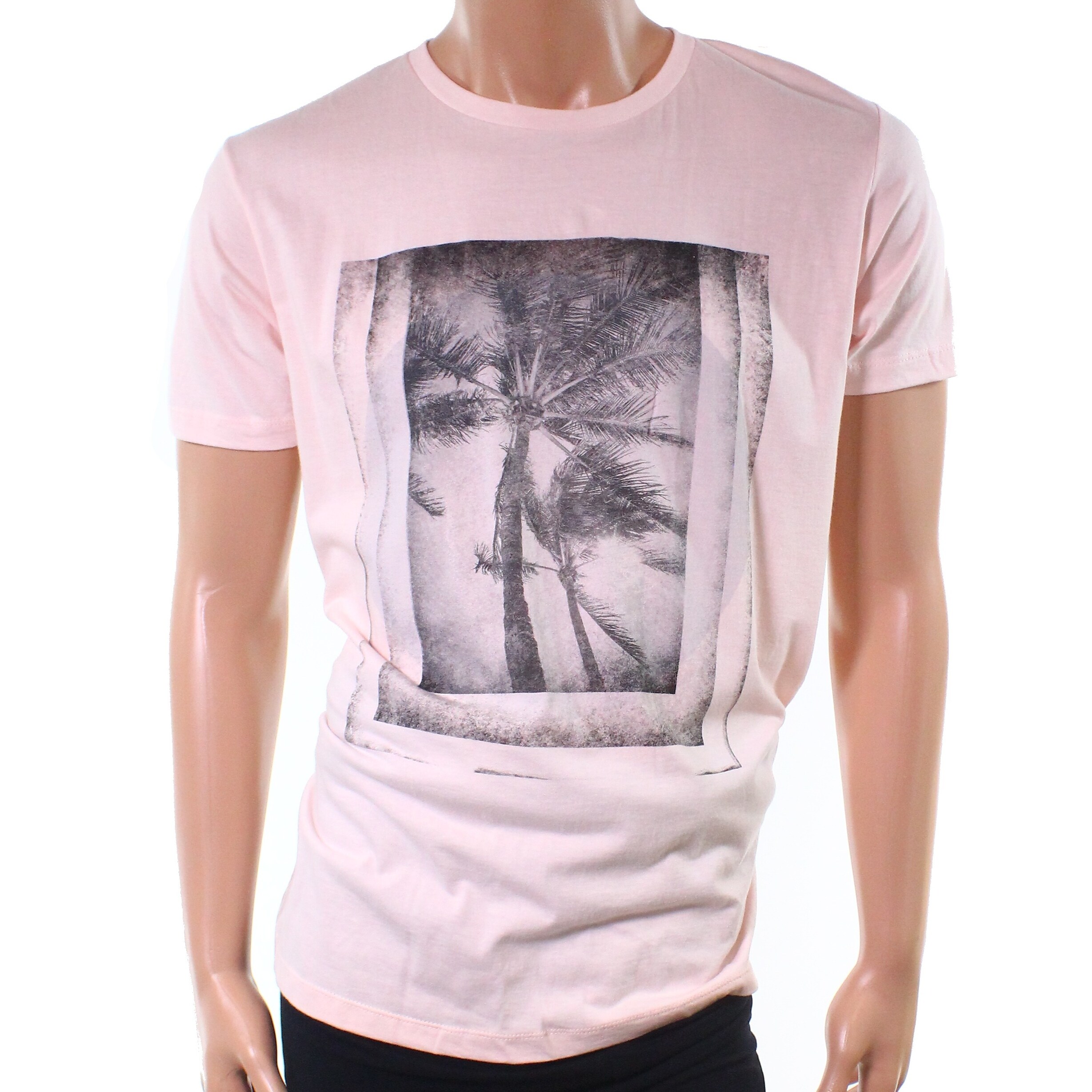 Pink graphic tee mens clearance