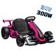 preview thumbnail 2 of 40, 24V Go Karts for Kids 6-12 Rose Red