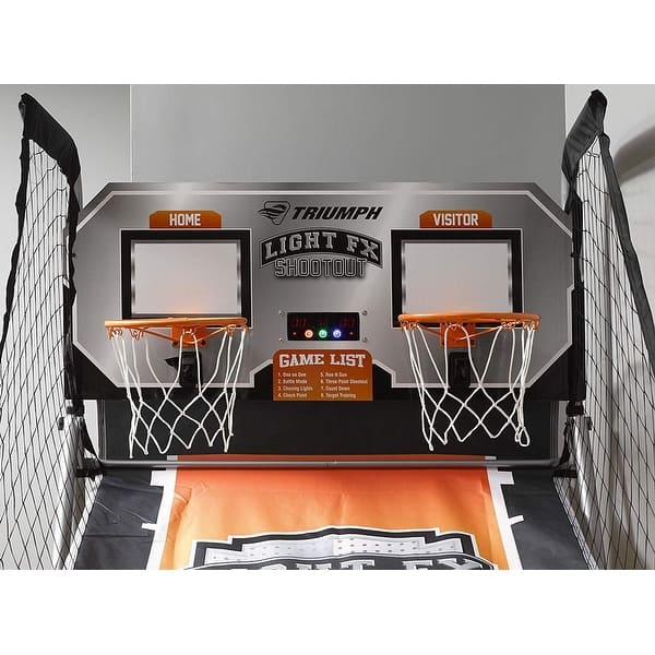 Shop Triumph Light Fx Double Shootout Arcade Basketball Game 45