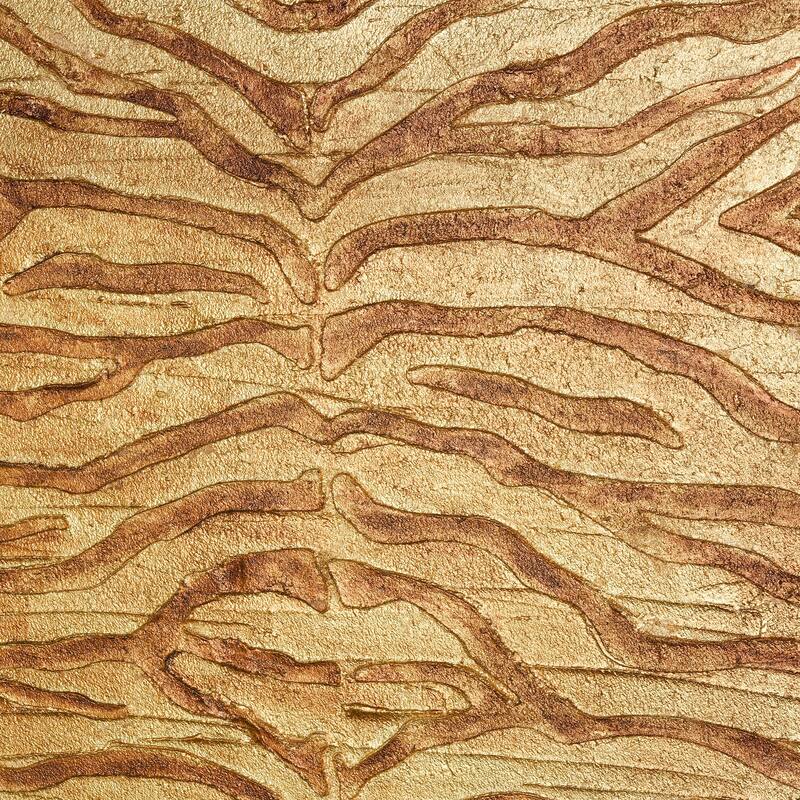 Elk Home Prowess Gold Fabric 19 Inch Wide Wall Art