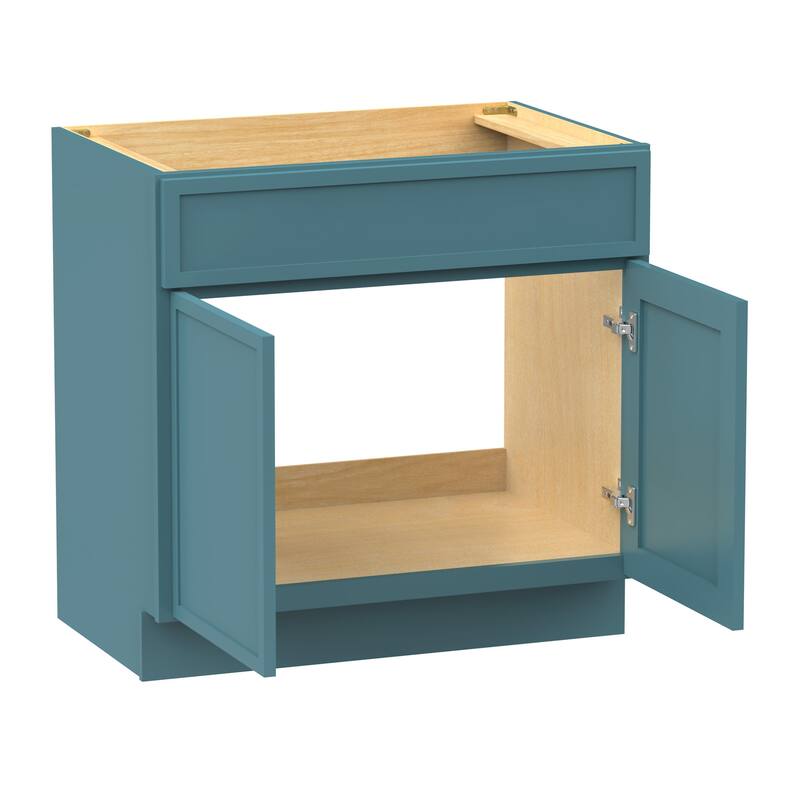 Vanity Art 30" Freestanding Single Base Storage Cabinet with Soft Close Doors