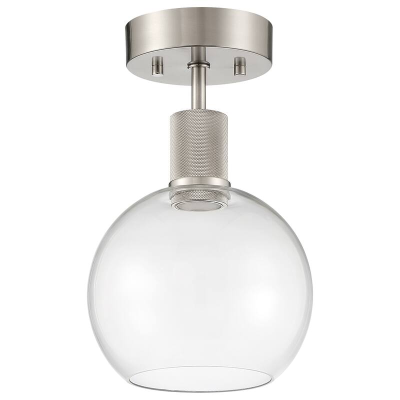 Port Nine Burgundy LED Semi-Flush Light - Dedicated LED