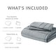 preview thumbnail 94 of 159, Chelsea Square Evans Pinch Pleated Soft Washed Boho Duvet Cover Set