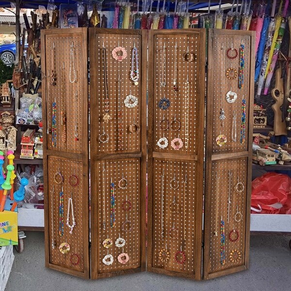 3'x6' Sanibel Decorative Screen, Black - Amazon.com