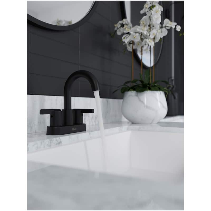 Pfister LG48-BI0 Brislin 1.2 GPM Centerset Bathroom Faucet with