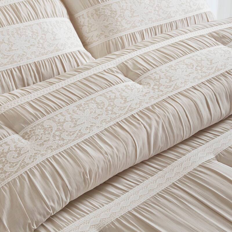 Madison Park Perryn 7 Piece Jacquard Comforter Set