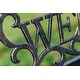 preview thumbnail 3 of 1, Bronze Welcome Garden Bench 50 Inch Long