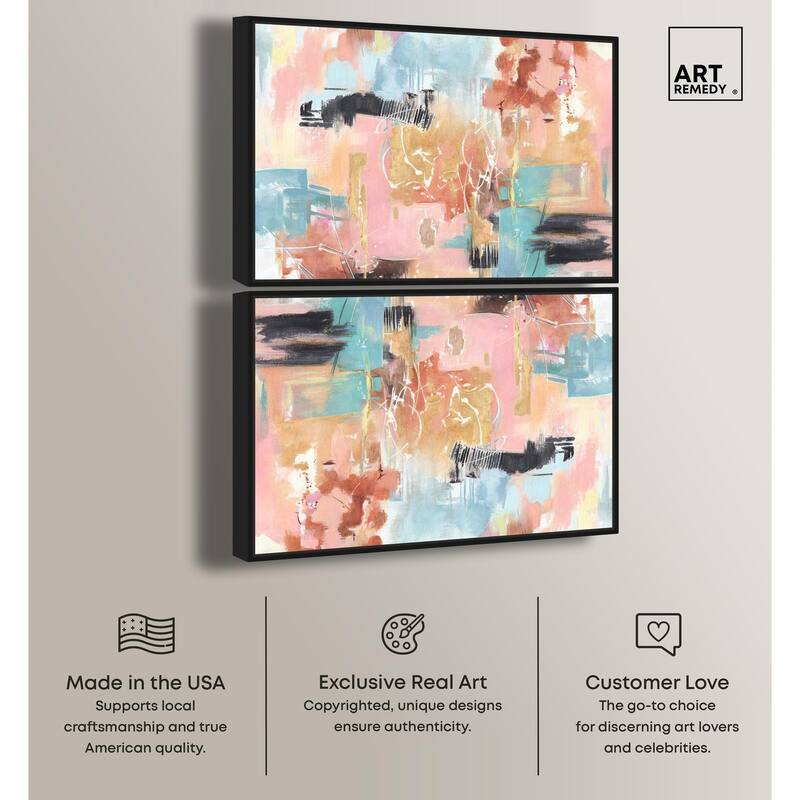 Glistening Stillness II Canvas by Art Remedy