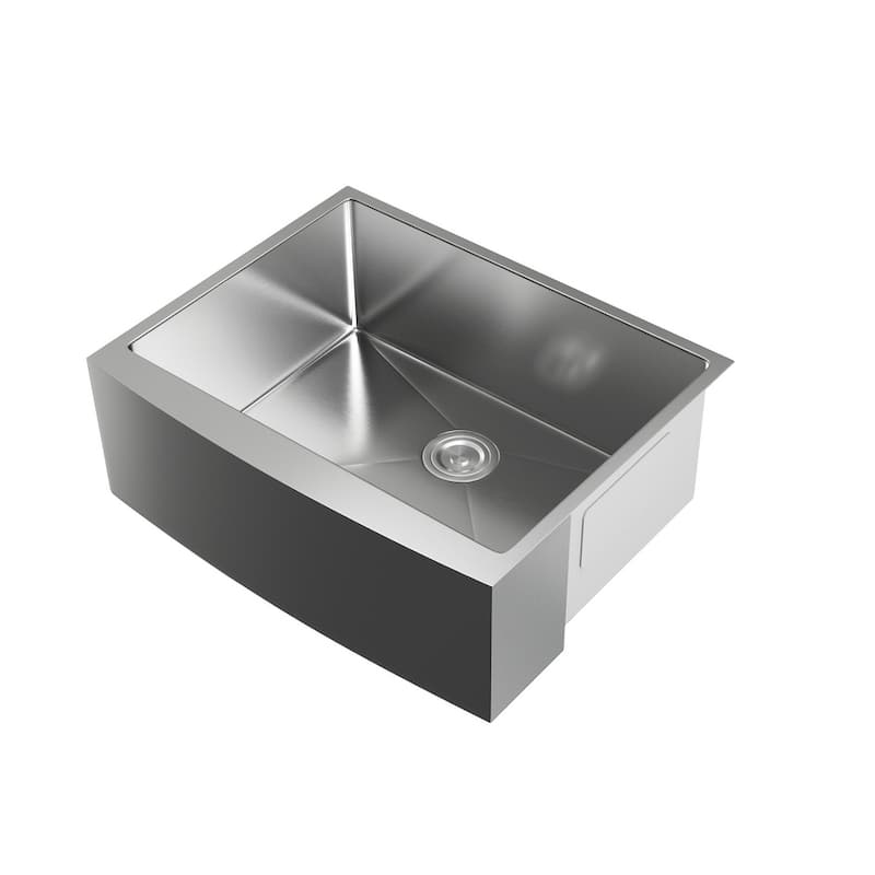 Indigo Home Stainless Steel farmhouse kitchen sink L27" x W22"