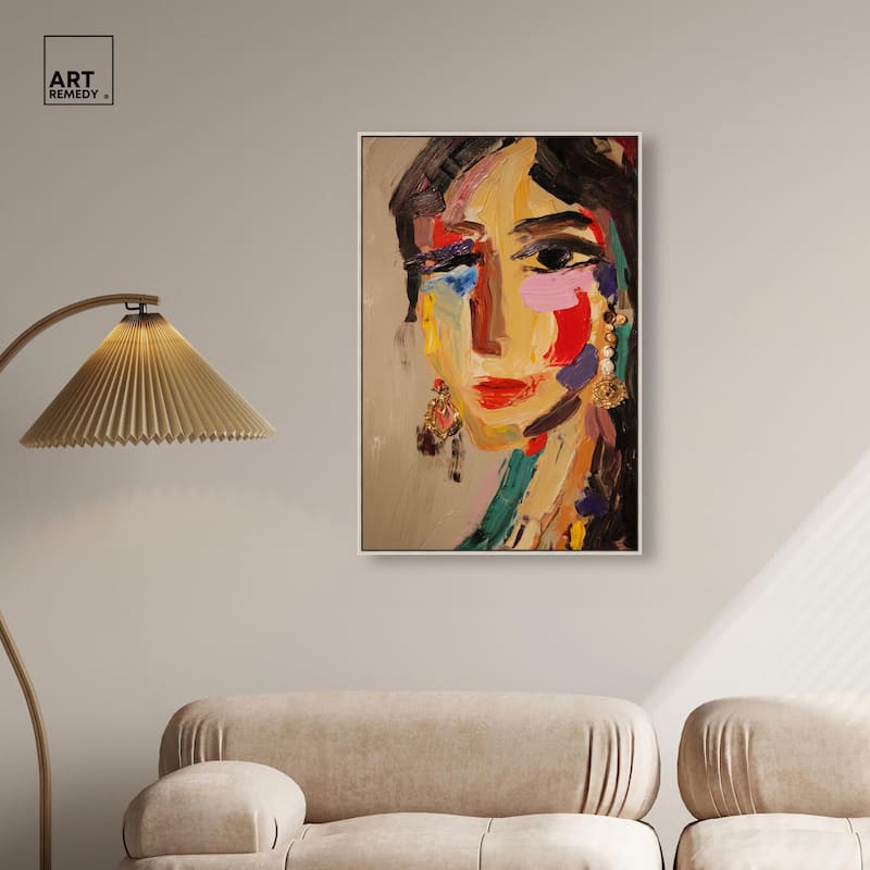 Colorful Expression II Canvas by Art Remedy