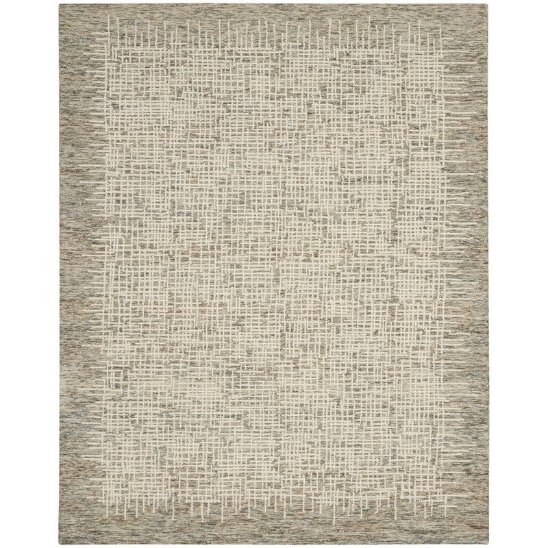Fatot Power Loomed Abstract Modern Soft Area Rug By HomeRoots - 138' X '99' X '0.5