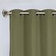 preview thumbnail 40 of 129, Superior Solid Machine Washable Room Darkening Grommet Curtains, Set of 2
