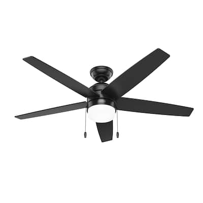 Hunter 52" Bardot Ceiling Fan with LED Light Kit and Pull Chain