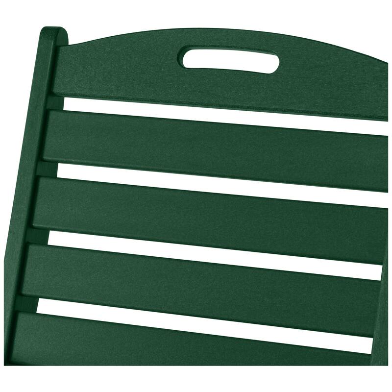 Coastline Patio Folding Highback Dining Chair Set of 2