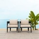 preview thumbnail 3 of 17, SAFAVIEH Outdoor Patio Furniture Viola Chair (Set of 2) - 28"W x 28"D x 26"H