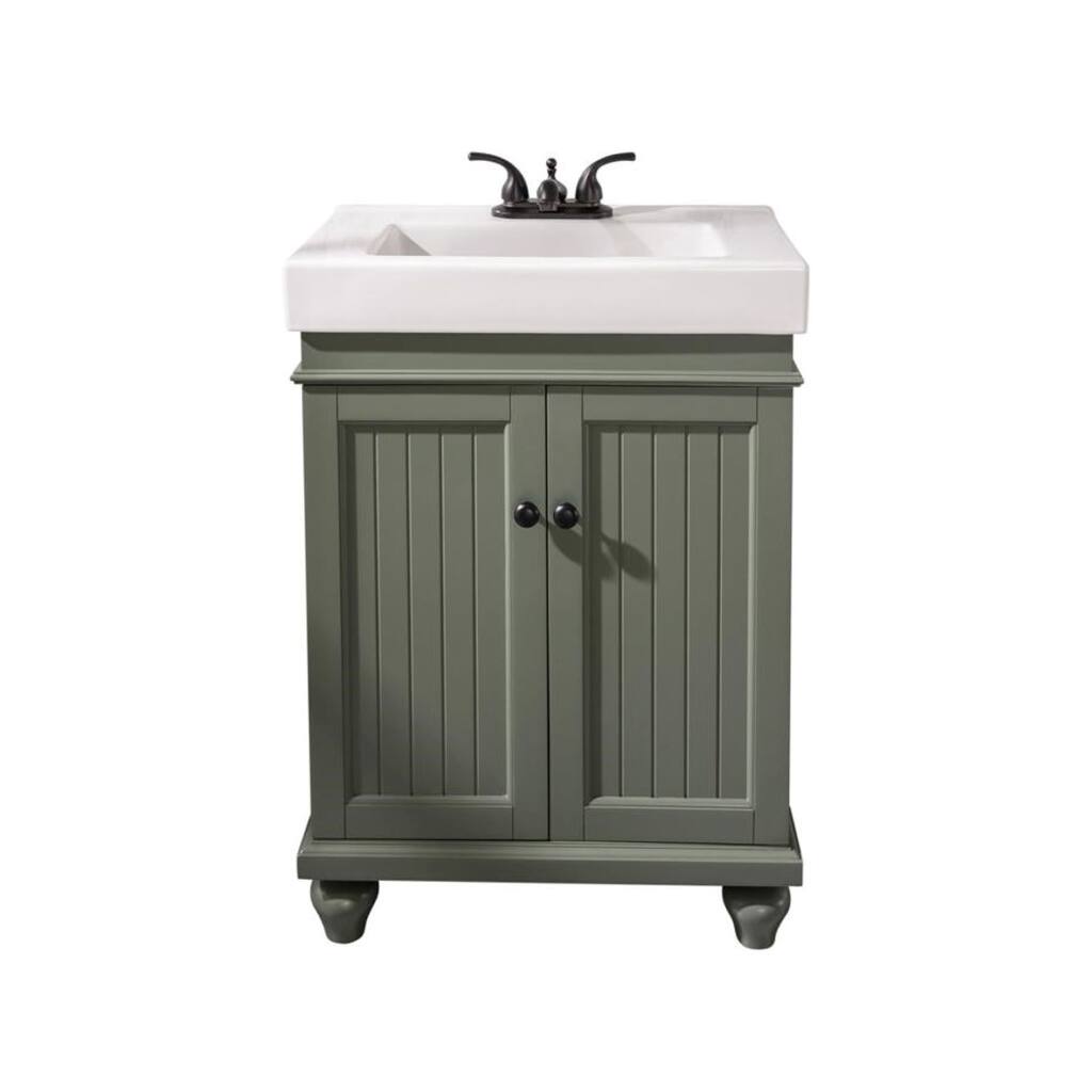 Legion Furniture 24" Pewter Green SINK VANITY