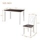 preview thumbnail 14 of 17, Clihome 5-Pcs Wood Home Kitchen Dining Table Set