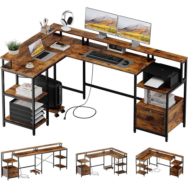 76 Inch Office Desk