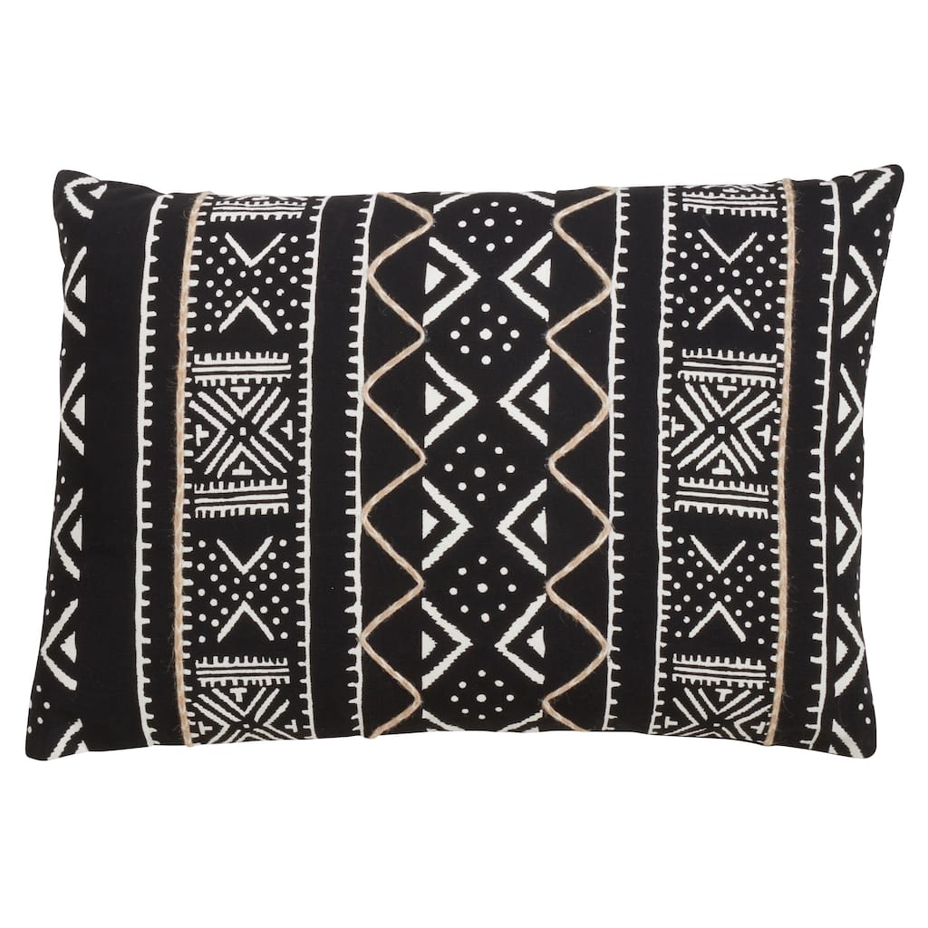 Mud Cloth Throw Pillow